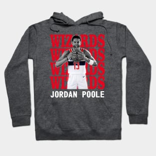 Washington Wizards Jordan Poole 13 Hoodie